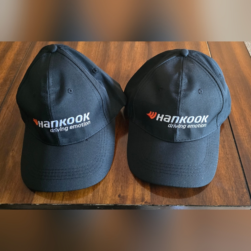 (2) Hankook Driving Experience Adjustable Hats -  NBW